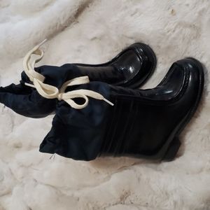 Kids STORMGARDS BY CONVERSE  vintage rain boots with wool lining